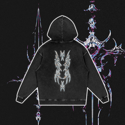 Empty Threats Faded Hoodie