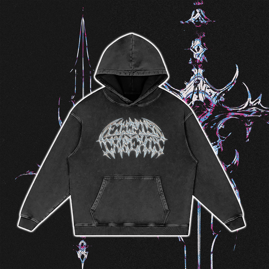 Empty Threats Faded Hoodie