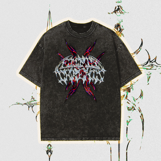 Empty Threats Metal Logo Tee